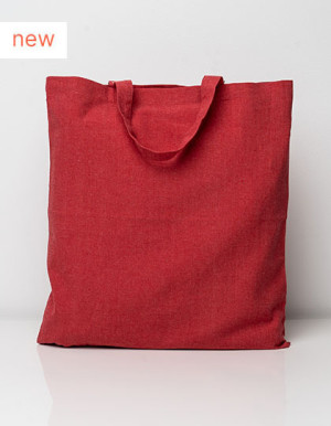 Bavlnená taška s krátkymi ušami z recyklovaného materiálu - Reklamnepredmety