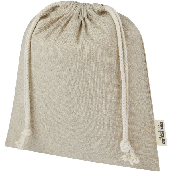Darčeková taška Pheebs z recyklovanej bavlny 150 g/m² GRS stredná 1,5 l