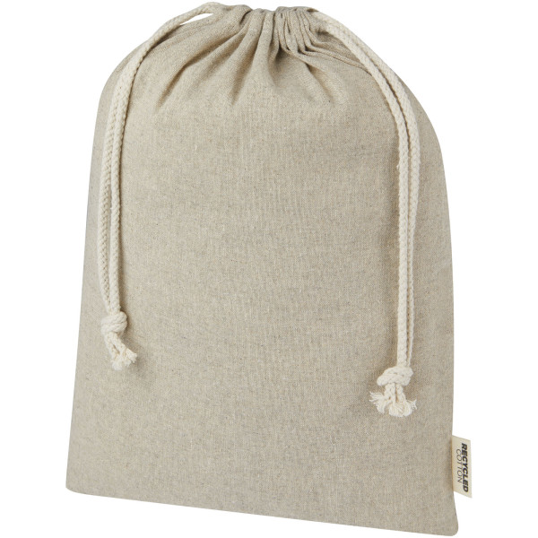 Darčeková taška Pheebs z recyklovanej bavlny s gramážou 150 g/m² veľká 4 l