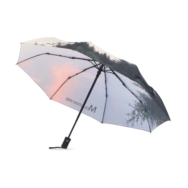 Skladací dáždnik vhodný na plnofarebnú potlač (sublimácia)