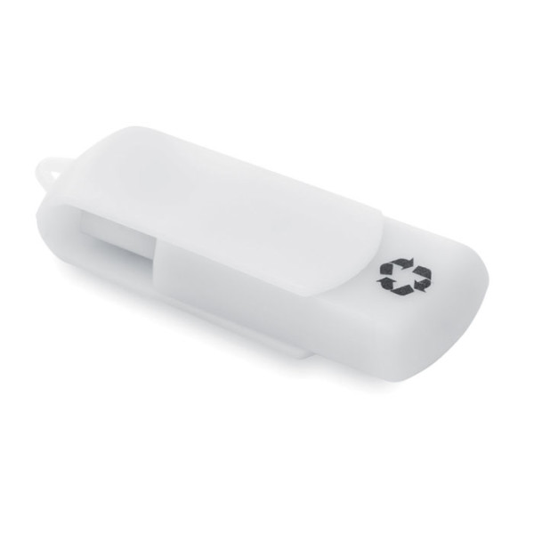 USB kľúč zo 100% recyklovaného plastu s potlačou v cene