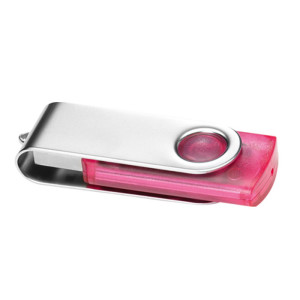 USB 3.0 kľúč s priehľadným telom a kovovým krytom, s potlačou alebo gravírovaním v cene - Reklamnepredmety