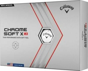 Callaway Chrome Soft X LS 2022 White - Reklamnepredmety