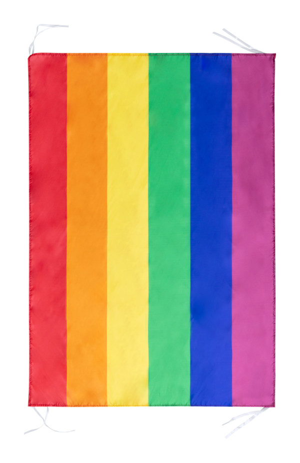 Regenbogenfarben Flagge