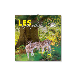 Nástenný kalendár Les a jeho príbehy 2024 - Reklamnepredmety