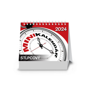 Stolový kalendár Mini kalendár pracovný 2024 - Reklamnepredmety