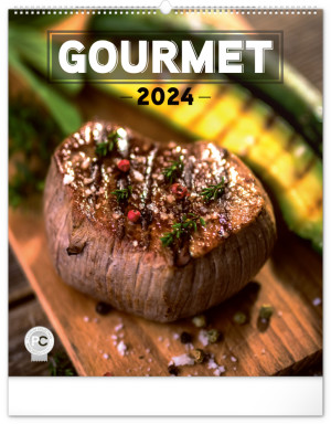 Nástenný kalendár Gourmet 2024, 48 × 56 cm - Reklamnepredmety