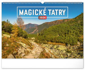 Nástenný kalendár Magické Tatry 2024, 48 × 33 cm - Reklamnepredmety