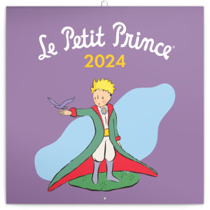 Poznámkový kalendár Malý princ 2024, 30 × 30 cm - Reklamnepredmety