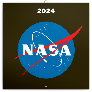 Poznámkový kalendár NASA 2024, 30 × 30 cm - Reklamnepredmety