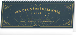 Stolový kalendár Nový lunárny kalendár 2024, 33 × 12,5 cm - Reklamnepredmety