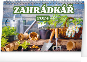 Stolový kalendár Záhradkár 2024, 23,1 × 14,5 cm - Reklamnepredmety