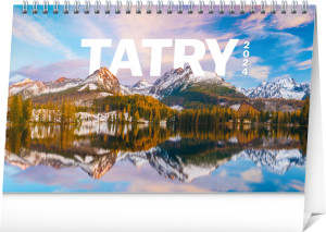 Stolový kalendár Tatry 2024, 23,1 × 14,5 cm - Reklamnepredmety