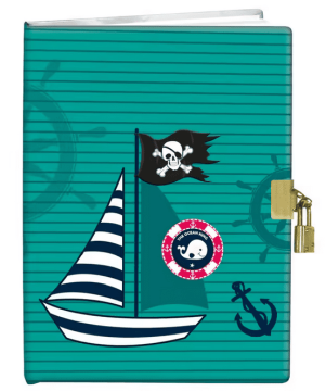 Pamätník 13x18 cm so zámkom Ocean Pirate - Reklamnepredmety