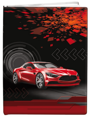 Pamätník A5 13x18cm čistý Red Speed - Reklamnepredmety