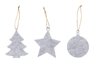 Set mit 3 Ornamenten für den Weihnachtsbaum Chandun - Reklamnepredmety