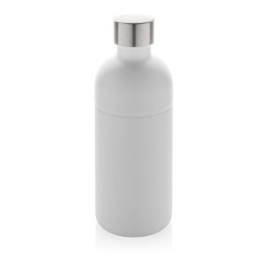 Soda Trinkflasche aus RCS-zertifiziertem Stainless-Steel, weiß - Reklamnepredmety