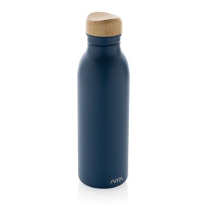 Avira Alcor 600ml Wasserflasche aus RCS rec. Stainless-Steel, blau - Reklamnepredmety