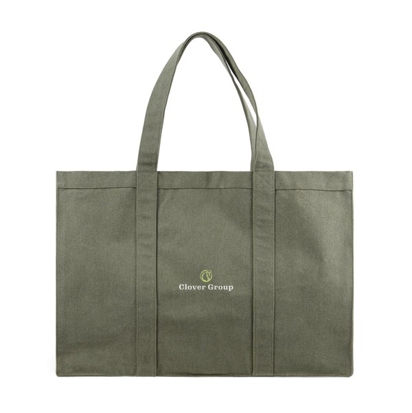 VINGA Hilo AWARE™ Maxi-Tasche aus recyceltem Canvas, grün