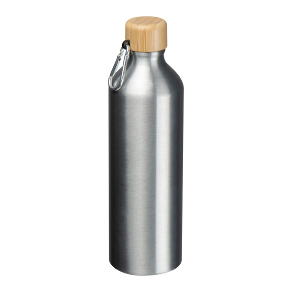 Flasche aus recyceltem Aluminium