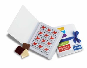 Schokoladenbuch 24x5g - Reklamnepredmety