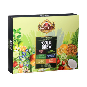 BASILUR Cold Brew Assorted Papier 60x2g - Mischung aus Früchte-Eistees - Reklamnepredmety