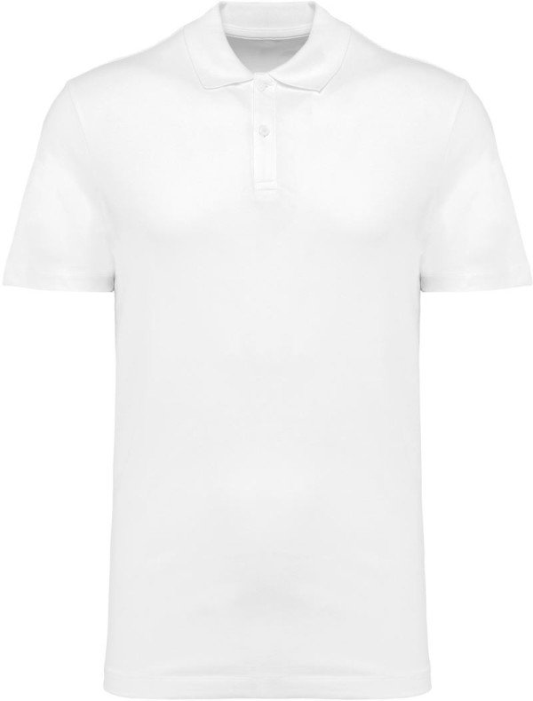 Herren-Poloshirt aus elastischem Supima®-Piqué