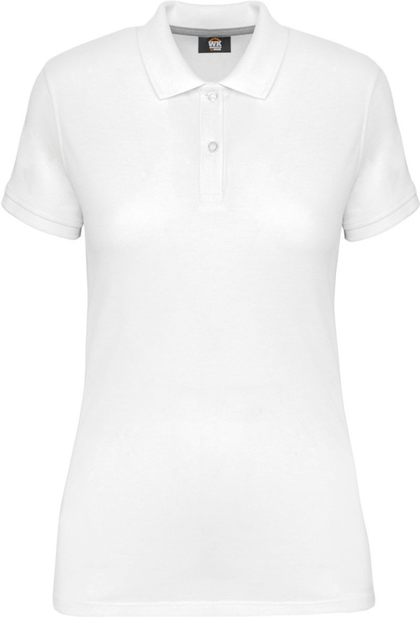 Arbeits-Piqué-Poloshirt für Damen aus schwerer Baumwolle