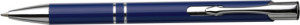 Kuličkové pero z recyklovaného hliníku, modrá n. - Reklamnepredmety
