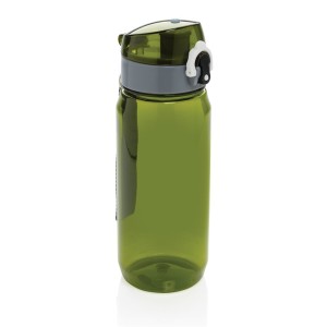 Yide RCS  rPET verschließbare Wasserflasche 600ml, grün - Reklamnepredmety