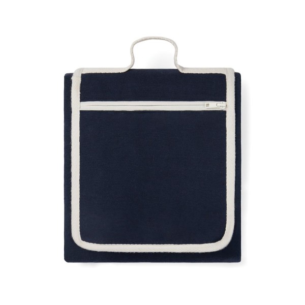VINGA Volonne AWARE™ Picknickdecke aus recyceltem Canvas, navy blau