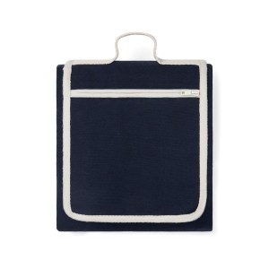 VINGA Volonne AWARE™ Picknickdecke aus recyceltem Canvas, navy blau - Reklamnepredmety