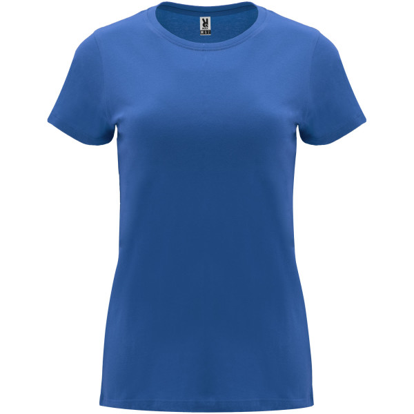 Capri-Damen-Kurzarm-T-Shirt