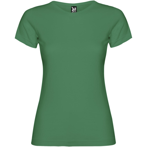 Jamaika-Damen-Kurzarm-T-Shirt