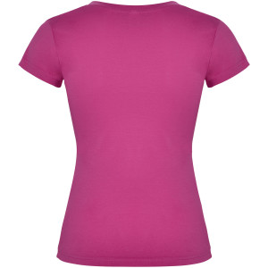 Victoria Damen-T-Shirt mit kurzen Ärmeln und V-Ausschnitt - Reklamnepredmety