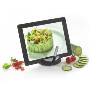 Chef tablet stand with touchpen - Reklamnepredmety