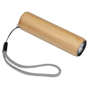 Bambus-LED-Taschenlampe Dundee - Reklamnepredmety