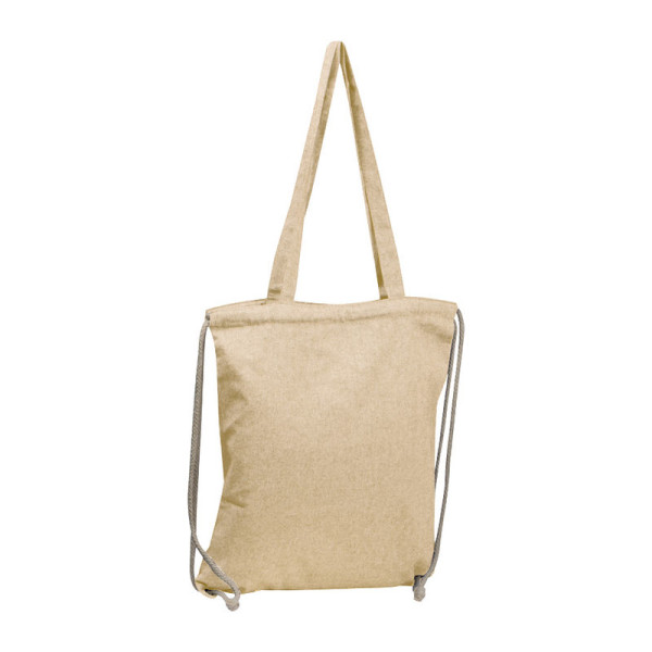 Tasche aus recycelter Baumwolle (140 g/m²)