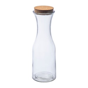 Glasflasche mit Korkdeckel 1L - Reklamnepredmety