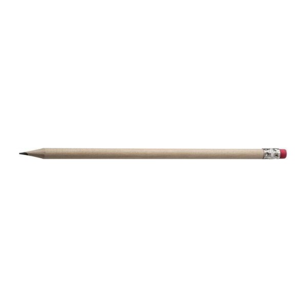 Hickory-Bleistift mit Radiergummi