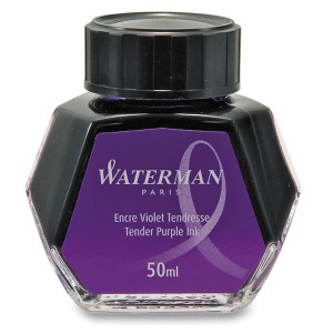 Tinte in einer Waterman-Flasche, verschiedene Farben - Reklamnepredmety