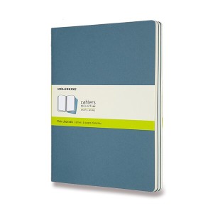 Notizbücher Moleskine Cahier XL, sauber, 3 Stk - Reklamnepredmety
