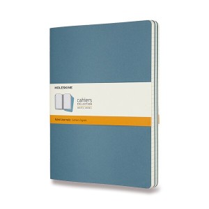 Notizbücher Moleskine Cahier XL, liniert, 3 Stk - Reklamnepredmety