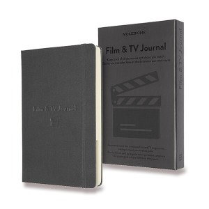 Zápisník Moleskine Passion Film & TV Journal L, šedá - Reklamnepredmety