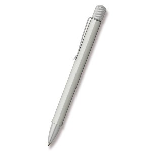 Faber-Castell Hexo Silver Matt guľôčkové pero - Reklamnepredmety