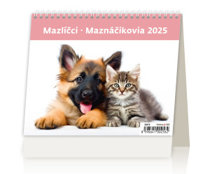 Tischkalender MiniMax Haustiere - Reklamnepredmety