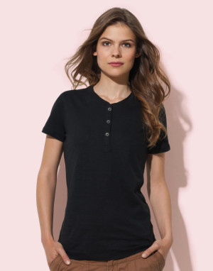Sharon Henley T-shirt - Reklamnepredmety