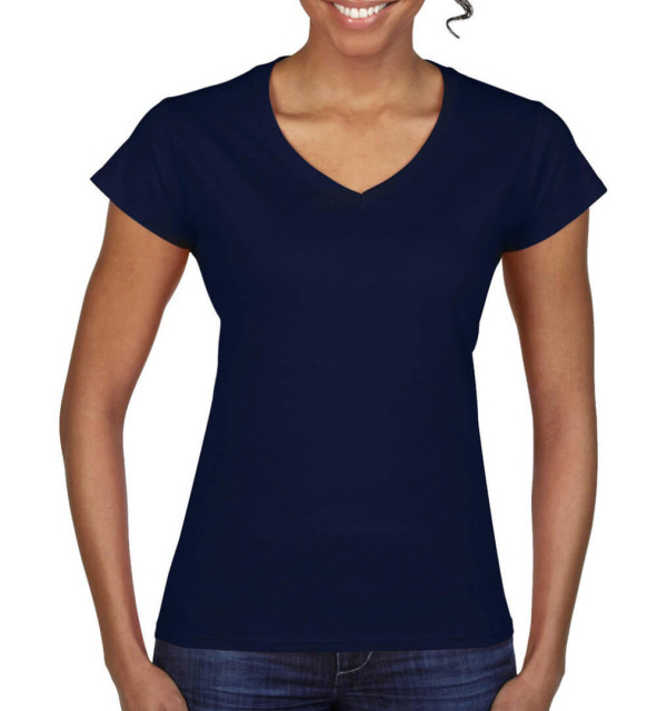 Ladies` Softstyle V-Neck T-Shirt