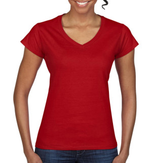 Ladies` Softstyle V-Neck T-Shirt - Reklamnepredmety