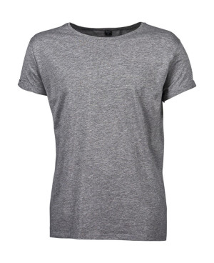 ·160 gsm ·100% cotton, ringspun and combed ·Single jersey ·Double preshrunk ·Large neck opening with slim neck rib ·Shoulder to shoulder tape ·Roll-up sleeves with small bar tags ·Tailored loose fit. - Reklamnepredmety